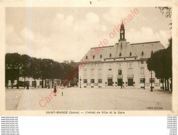 94. SAINT MANDE .  Hôtel De Ville Et La Gare . - Saint Mande