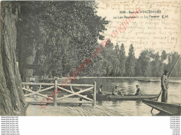 94.  Bois De VINCENNES .  Le Lac Daumesnil .  Le Passeur . - Vincennes