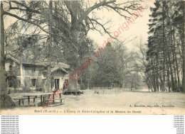 92.  RUEIL . L'Etang De Saint-Cucuphat Et La Maison Du Garde . - Rueil Malmaison