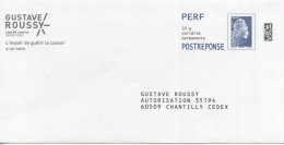 PAP Rep Gustave Roussy N° 444221 (PAP285) - Prêts-à-poster: Réponse /Marianne L'Engagée