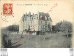 07.  VERNOUX . Le Château Des Faugs . - Vernoux