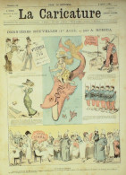 La Caricature 1881 N°  66 Dernières Nouvelles Le Vitriol Robida Barret Morland Loyds - Riviste - Ante 1900