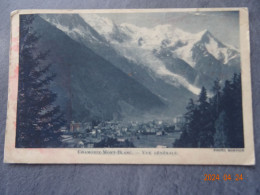 VUE GENERALE - Chamonix-Mont-Blanc