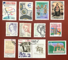 1997 - 1998 - 1999 - Italian Republic (11 New And Used Stamps) MNH & U - 1991-00: Ungebraucht