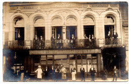 Devanture Restaurant " Au Progrès ". Maison Joseph. Banquets-Noces. Rue Lecourbe. Carte Photo Animée - Arrondissement: 15