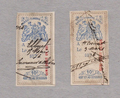 Timbres Fiscal - Marken