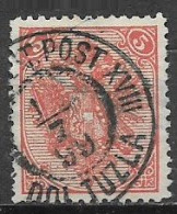 BOSNIA EZERGOVINA  1879-94 STEMMA CIFRA IN ALTO UNIF. 4/Ia  USATO VF - Bosnie-Herzegovine