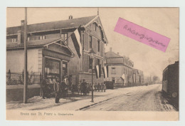 CPA - 57 - SAINT-FRANCOIS-Lès-THIONVILLE - Gruss Aus St Franz B. Diedenhofen - TRAMWAY - TRES RARE Nels N°73 Série 101 - - Thionville