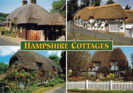 1 AK England * Typical Thatched Cottages - Typische Reetdachhäuser In Hampshire * - Autres & Non Classés