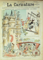 La Caricature 1881 N°  73 Château De Pierrefonds Robida Barret Trock Draner - Revues Anciennes - Avant 1900