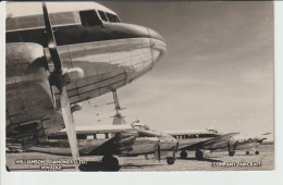 Vintage Rppc Williamson Diamonds Ltd Fleet Douglas Dc-3, De Havilland Dove Aircraft - 1919-1938: Entre Guerres