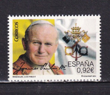 SPAIN-2014-POPE JOHN PAUL 11-MNH - Unused Stamps