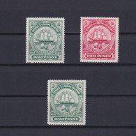 TURKS & CAICOS 1948, SG #210-211, Part Set, Ships, MH - Turks And Caicos