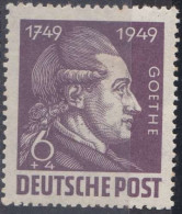 Allemagne Zone Russe 1949 N° 69 Goethe (H28) - Mint