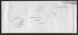 1946 British Embassy Warsaw Poland, Army Signals Cover - Radio S.E.A.C. Ceylon C/o Foreign Office, London  - Storia Postale