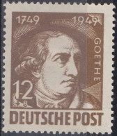 Allemagne Zone Russe 1949 N° 70 Goethe (H28) - Ungebraucht