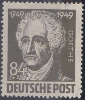 Allemagne Zone Russe 1949 N° 73 Goethe (H28) - Mint