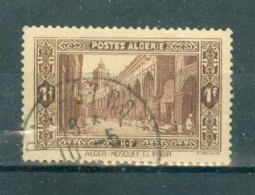 ALGERIE - N°116 Oblitéré. - Sites Et Paysages. - Used Stamps