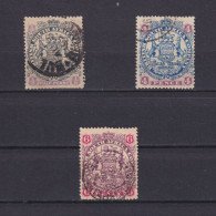 BRITISH SOUTH AFRICA COMPANY (RHODESIA) 1896, SG #41-46, Part Set, Used - Rodesia Del Sur (...-1964)