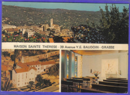 Carte Postale 06. Grasse  Hotel Pension Ste-Thérèse  Très Beau Plan - Grasse