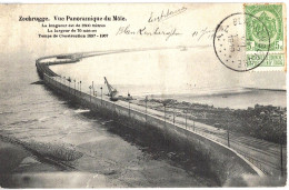 Zeebrugge - Vue Panoramique Du Môle - Zeebrugge