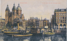 AMSTERDAM   P.H. KADE MET ST.NICOLAAS KERK   ZIE AFBEELDINGEN - Amsterdam