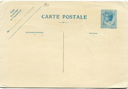 MONACO ENTIER POSTAL CP 18 NEUF  ( ENTIER PLIE ) - Ganzsachen