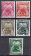 TIMBRE FRANCE SERIE TAXE N° 90/94 NEUVE ** GOMME SANS CHARNIERE - COTE 70 € - 1960-.... Postfris