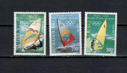 Mali 1982 Olympic Games Los Angeles, Windsurfing Set Of 3 MNH - Zomer 1984: Los Angeles