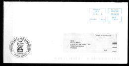 C493 - MACHINE A AFFRANCHIR - LETTRE DE PAPEETE TAHITI DU 03/03/2014 - IJ8013 - Cartas & Documentos