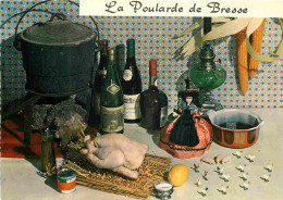 Recettes De Cuisine - Poularde De Bresse - Gastronomie - Carte Dentelée - CPM - Voir Scans Recto-Verso - Recettes (cuisine)