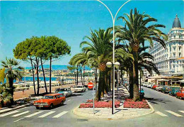 Automobiles - Cannes - La Croisette Et L'Hotel Carlton - CPM - Voir Scans Recto-Verso - Turismo