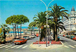 Automobiles - Cannes - La Croisette Et L'Hotel Carlton - CPM - Voir Scans Recto-Verso - Voitures De Tourisme