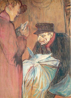 Art - Peinture - Henri De Toulouse Lautrec - Le Blanchisseur De La Maison (détail) - CPM - Carte Neuve - Voir Scans Rect - Malerei & Gemälde
