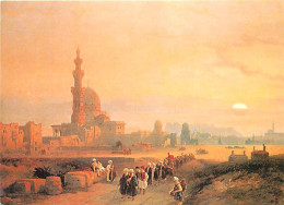 Art - Peinture - David Roberts - A Procession Passing The Tombs Ofthe Caliphs In Cairo, 1846 - CPM - Carte Neuve - Voir  - Malerei & Gemälde