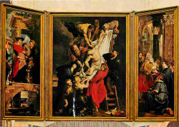 Art - Peinture Religieuse - Anvers - Pierre Paul Rubens - La Descente De Croix - CPM - Voir Scans Recto-Verso - Pinturas, Vidrieras Y Estatuas