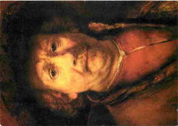 Art - Peinture - Rembrandt Van Rijn - Petit Autoportrait - CPM - Voir Scans Recto-Verso - Pintura & Cuadros