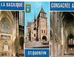 02 - Saint Quentin - La Basilique - Multivues - CPM - Voir Scans Recto-Verso - Saint Quentin