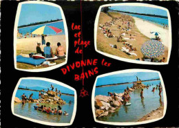 01 - Divonne Les Bains - Multivues - Scènes De Plage - Carte Dentelée - CPSM Grand Format - Voir Scans Recto-Verso - Divonne Les Bains