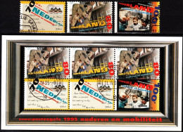 NETHERLANDS 1995 Mi. 1540-42, Bl. 43. Summer Stamps. Mobility For The Aged, Used / CTO - Other & Unclassified