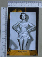 POSTCARD  - MARILYN MONROE - LE MONDE DU CINEMÁ - 2 SCANS  - (Nº58983) - Acteurs