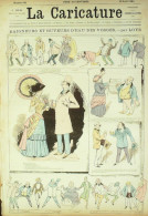 La Caricature 1881 N°  85 Baigneurs & Buveurs D'eau Des Vosges Loys Bains De Mer Cocoteville Bach - Magazines - Before 1900