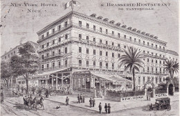 NICE(BRASSERIE DE TANTONVILLE) HOTEL NEW YORK - Cafés, Hoteles, Restaurantes