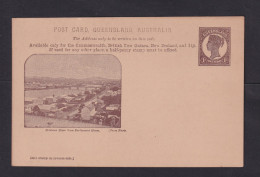 1 P. Bild-Ganzsache "Brisbane River" - Ungebraucht - Covers & Documents