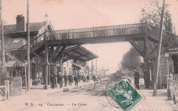 Colombes - La Gare  -   CPA °J - Colombes