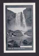 1/2 P. Bild-Ganzsache "Falls At Waterval Boven" - Ungebraucht - Protection De L'environnement & Climat
