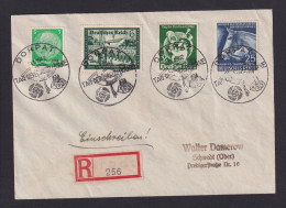 1942 - Sonderstempel Zum T.d.B. Von Dorpat Auf Einschreibbrief Nach Schwedt - SELTEN - Stamp's Day