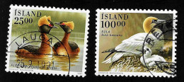 1991 Birds  Michel IS 738 - 739 Stamp Number IS 721 - 722 Yvert Et Tellier IS 691 - 692 Used - Used Stamps