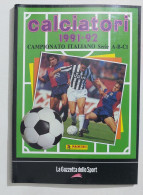 69772 Album Figurine Calciatori Panini - 1991/92 Ristampa Gazzetta - Edición Italiana