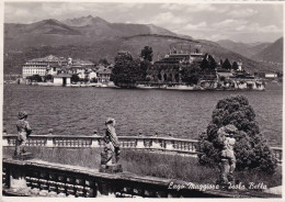 Cartolina Lago Maggiore ( Verbano Cusio Ossola ) Isola Bella - Verbania